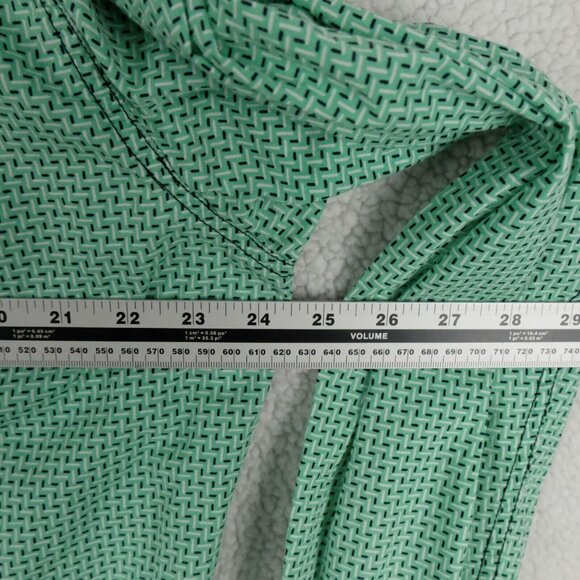 Cinch Shirt Mens Extra Large Green Geometric Pearl Snap Western Cowboy Colorful - Picture 7 of 9